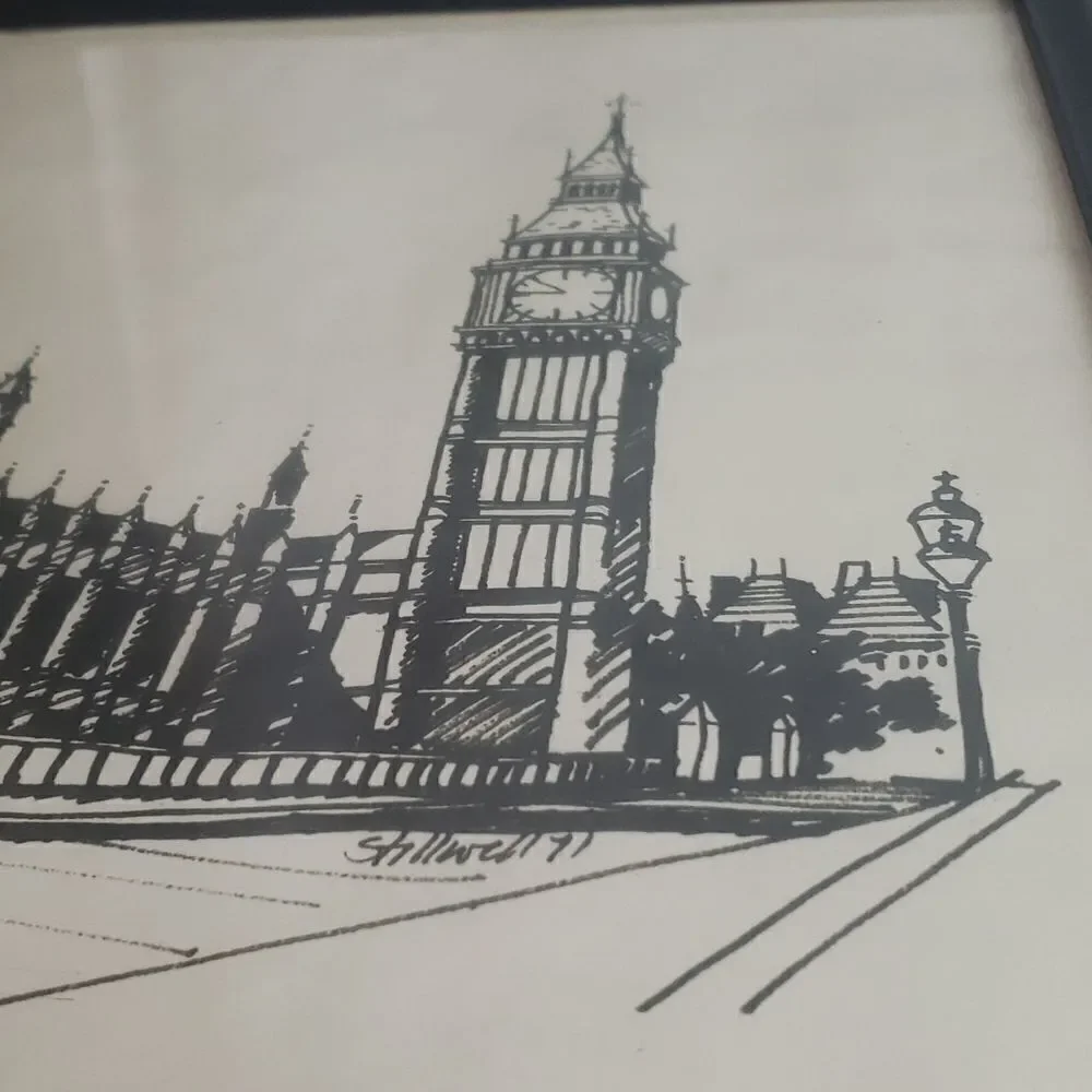 ‎Vintage Stillwell Big Ben London Picture